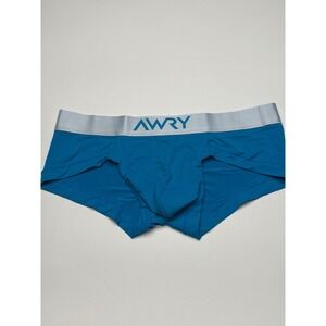 AWRY Mens Briefs Underwear Blue Boxer Briefs Size M